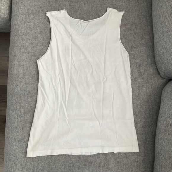 MC5 white tank top, Fits size Small - Picture 4 of 4